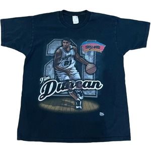 Vintage Tim Duncan Pro Player T-shirt San Antonio Spurs Unisex T-Shirt
